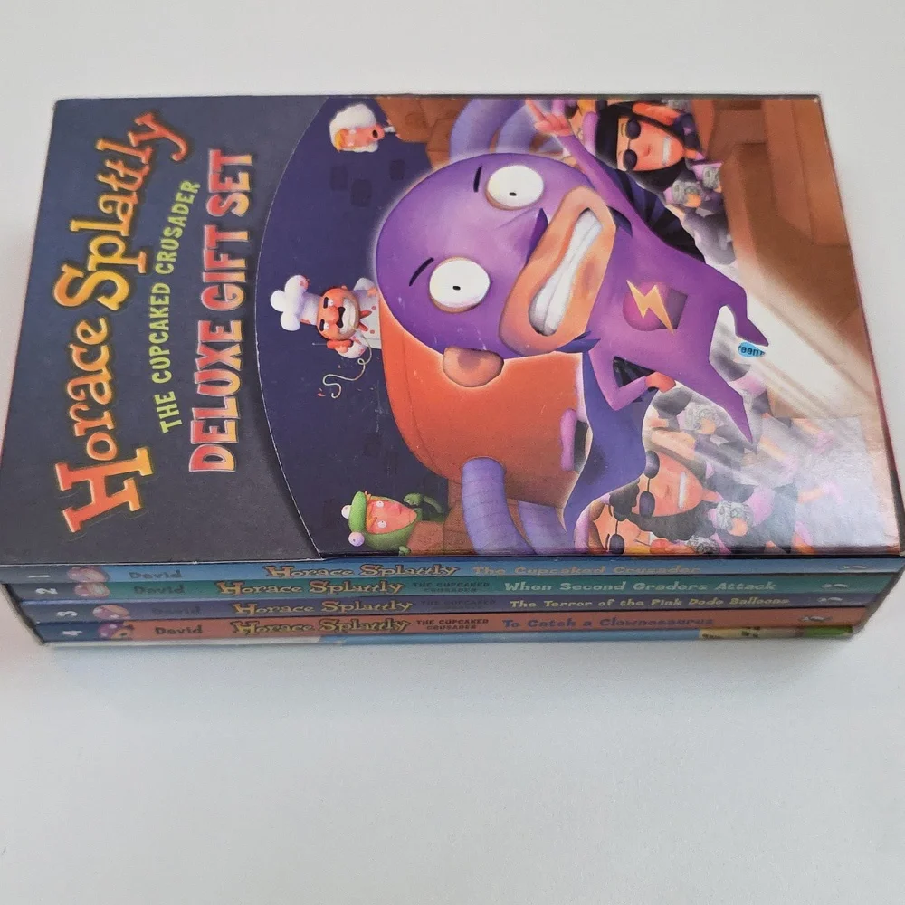Horace Splattly Books By Lawrence David Readers Ages 7 - 12 Chapter Books